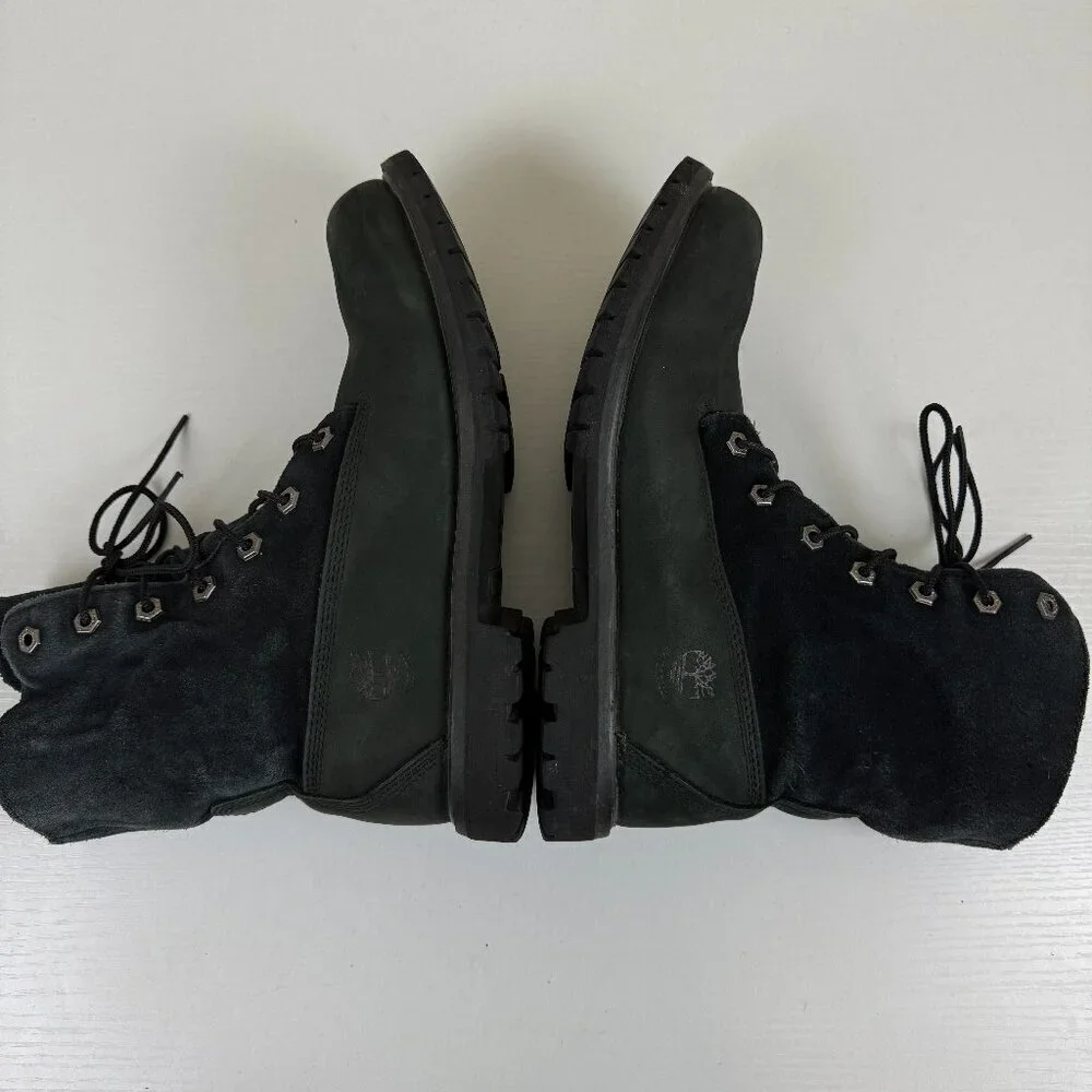 EUC Timberland Fur Lined Waterproof Boots